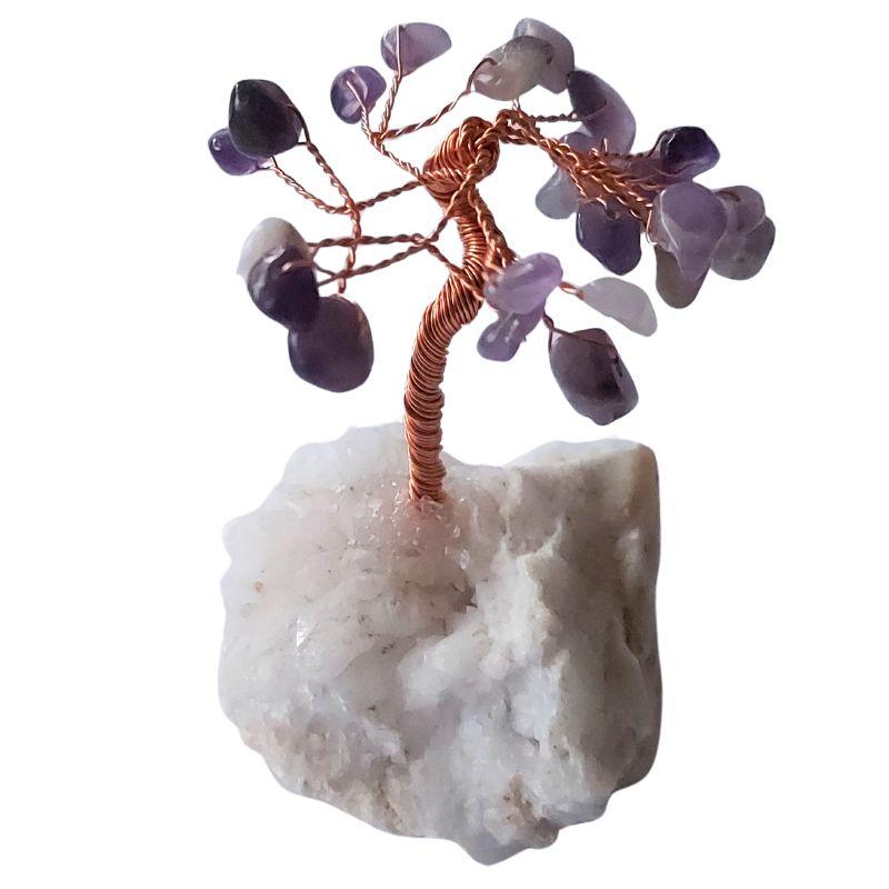 Arbre de Vie en Pierres Précieuses - Améthyste - Litho Natura