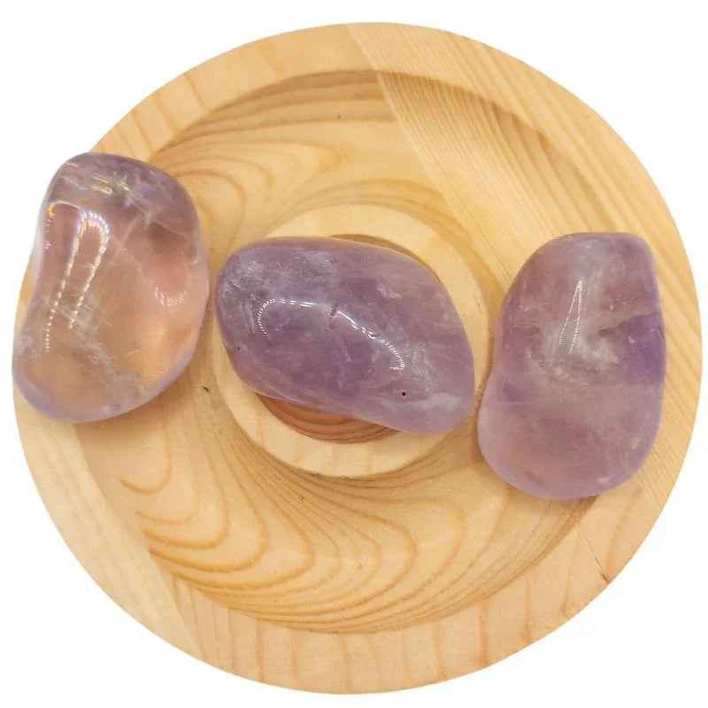 Pierres Naturelles Roulées Améthyste Claire - Qualité A - Litho Natura