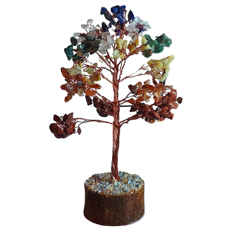 Arbre de Pierres Précieuses 7 Chakras