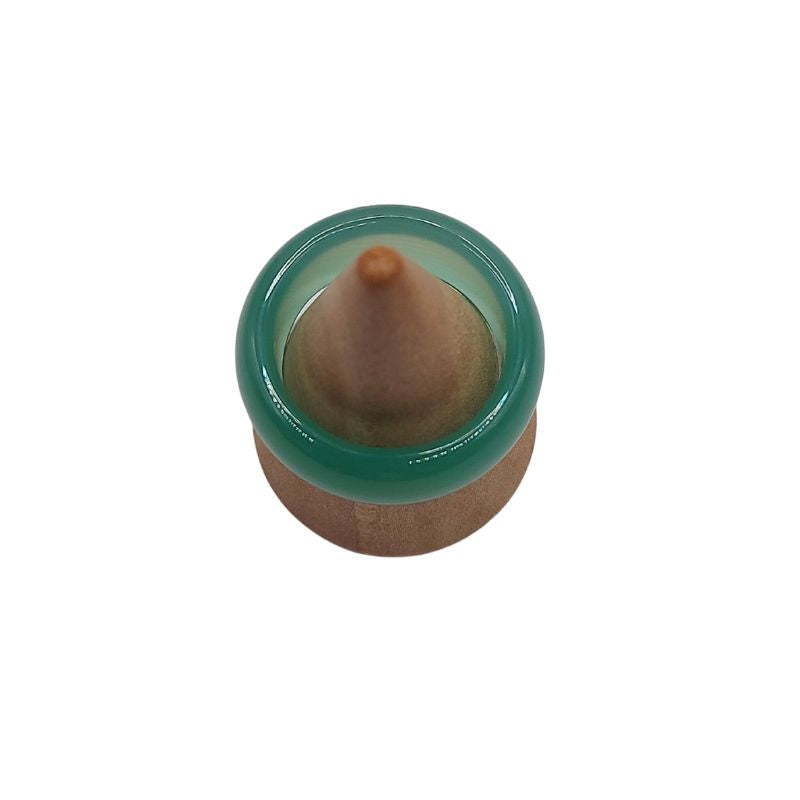 Bague en Agate Verte