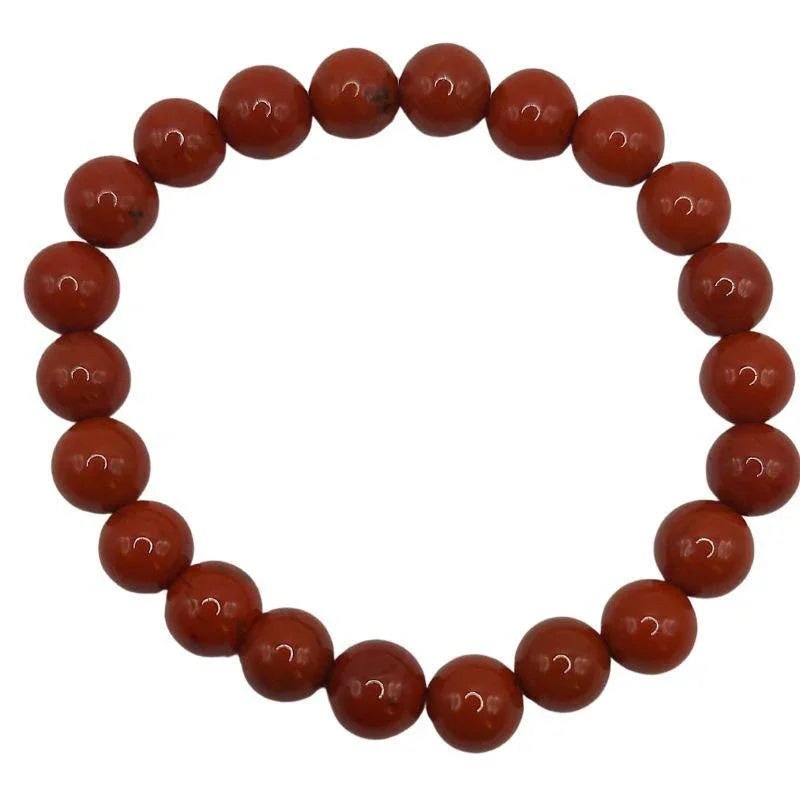 Bracelet en Jaspe Rouge pour Enfants - Litho Natura