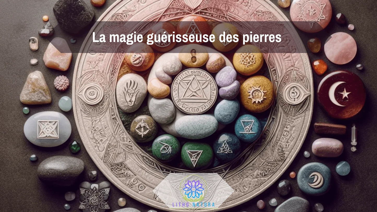 Guide Pratique des pierres en Lithothérapie - cadeau gratuit (eBook à télécharger ) - Litho Natura