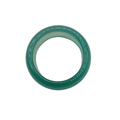 Bague en Agate Verte