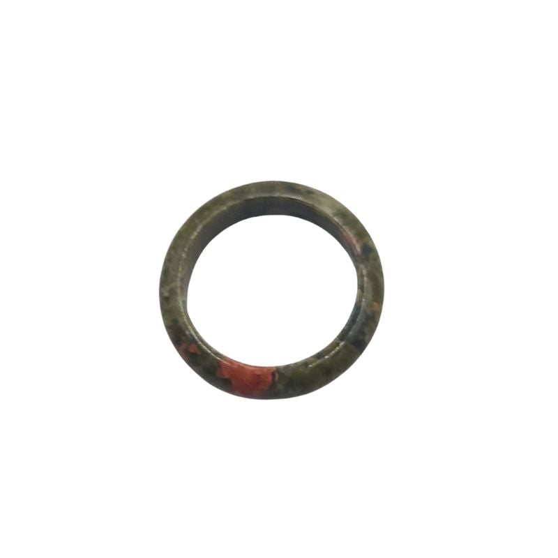 Bague en Unakite