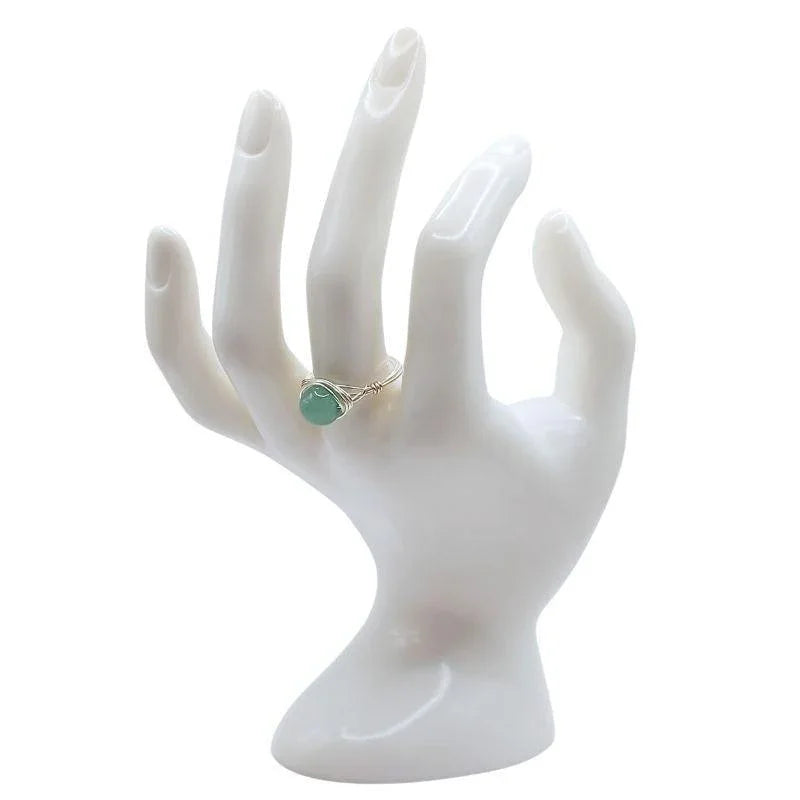 Bague en Pierre Naturelle - Fluorite - Litho Natura