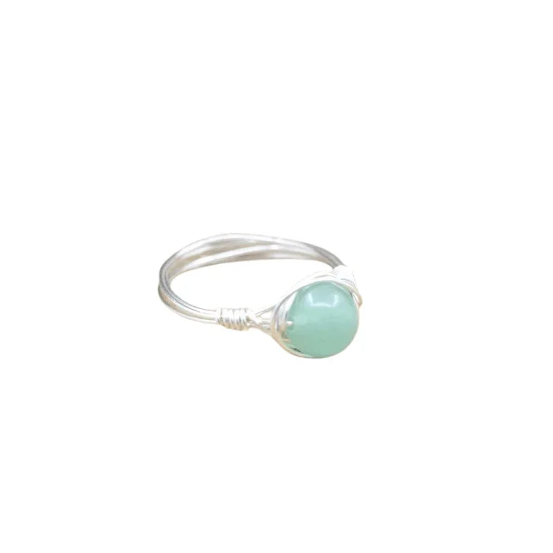 Bague en Pierre Naturelle - Fluorite - Litho Natura
