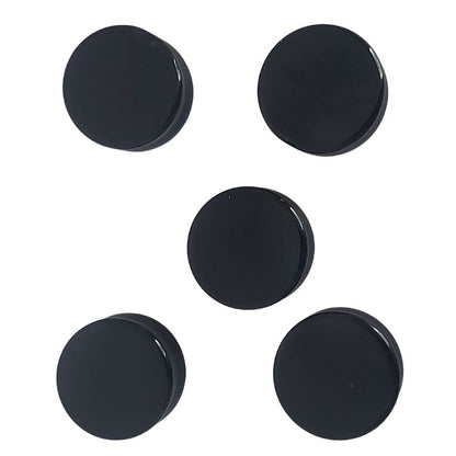 Boucles d'Oreilles Plug en Onyx Noir Naturel - Extenseur d’Oreilles