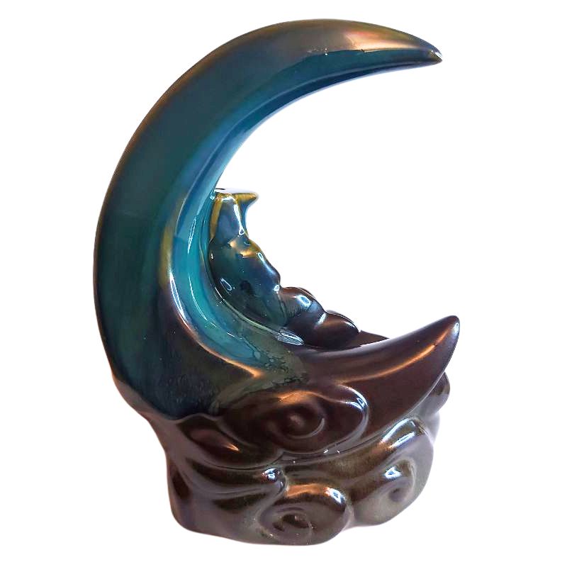 Brûleur d'Encens à Refoulement - Lune