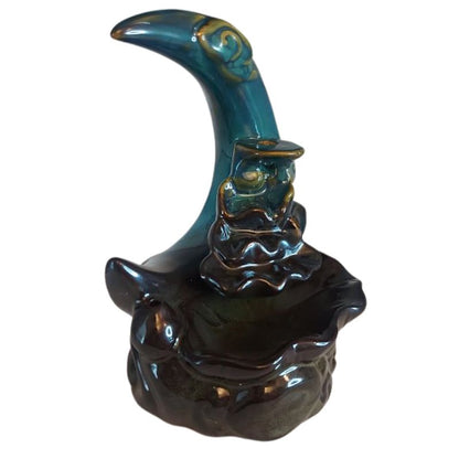 Brûleur d'Encens à Refoulement - Lune