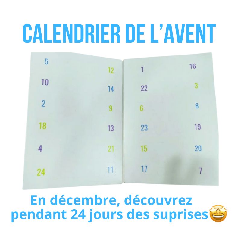 Calendrier de l'Avent de 24 Jours - Édition Spéciale