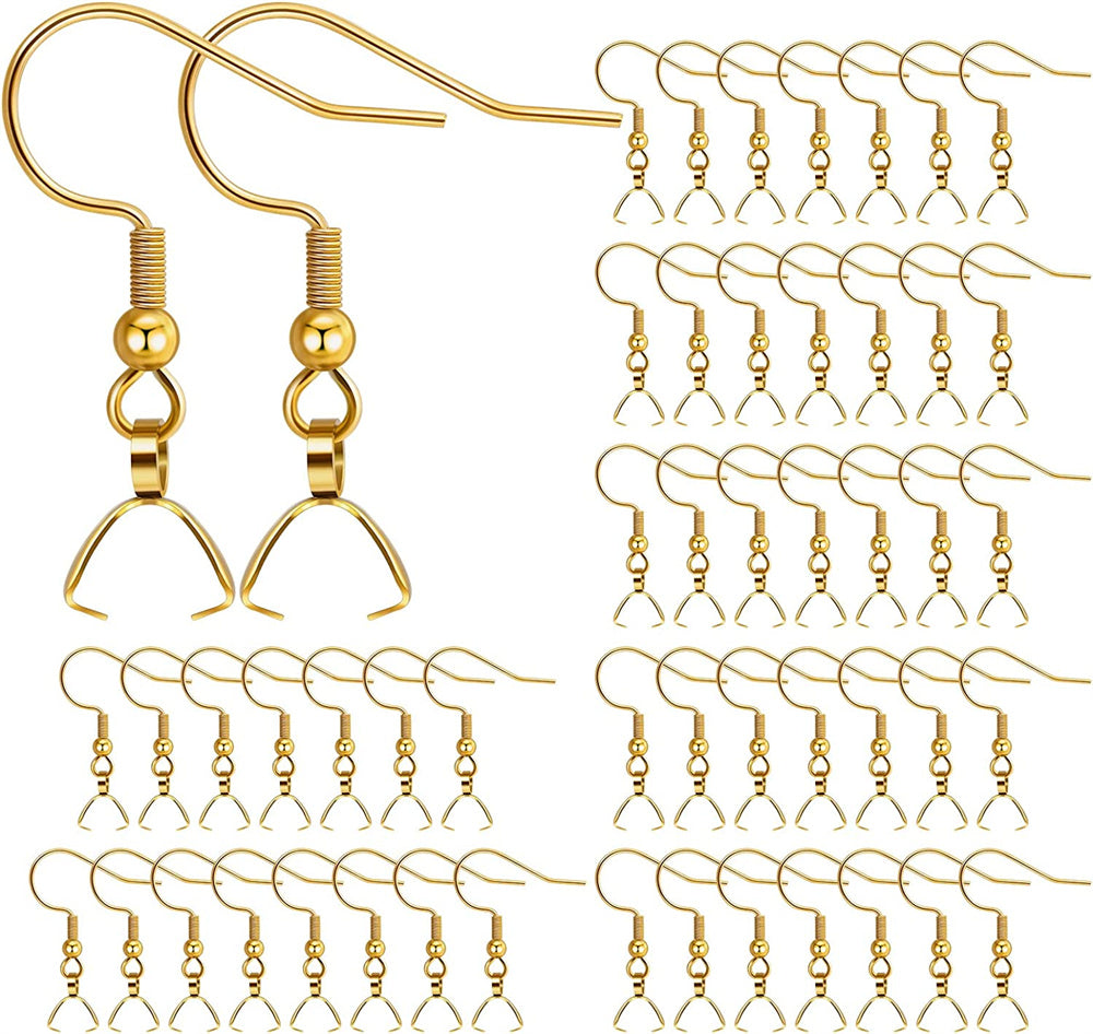 Crochets de Boucles d’Oreilles en Acier Inoxydable – DIY Bijoux