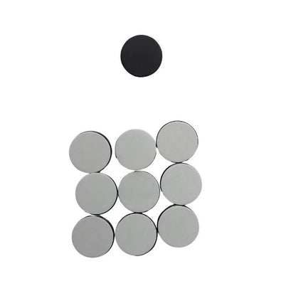 Shungite Ronde Adhésive pour Smartphone - Protection Énergétique - Litho Natura