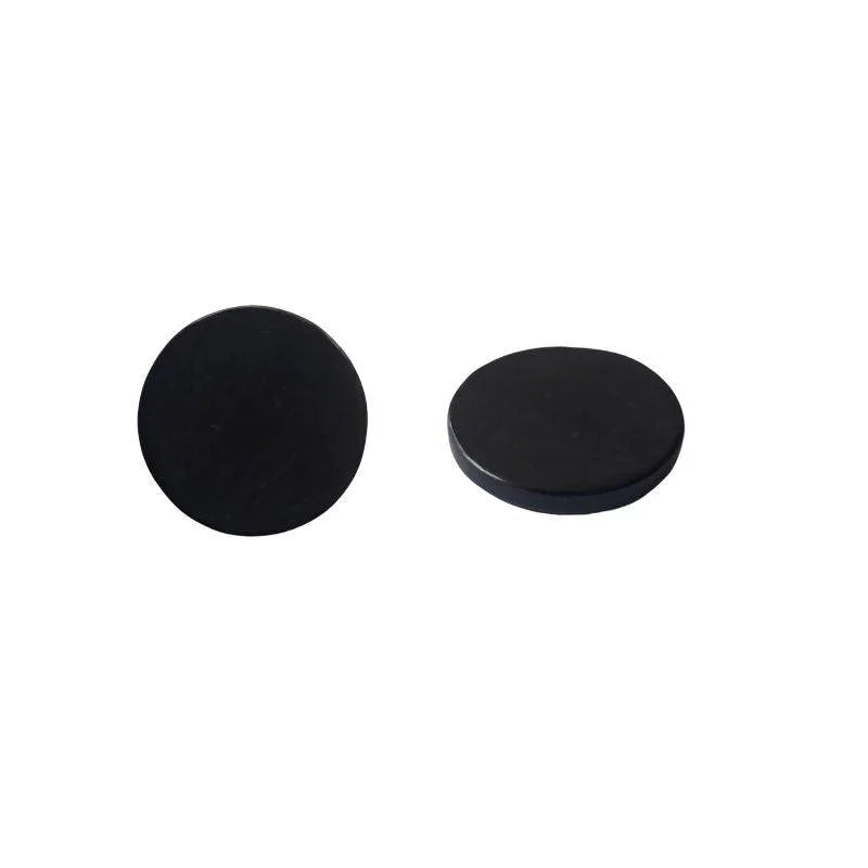 Shungite Ronde Adhésive pour Smartphone - Protection Énergétique - Litho Natura