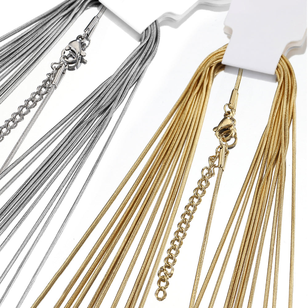 Chaîne Collier en Acier Inoxydable