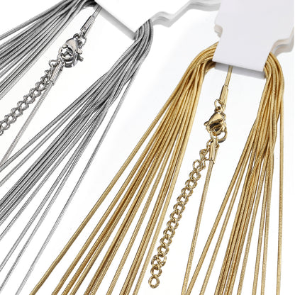 Chaîne Collier en Acier Inoxydable
